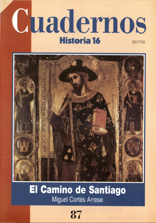 Portada del número 87 de los cuadernos de Historia 16: El Camino. Pincha sobre la imagen para acceder al recurso.